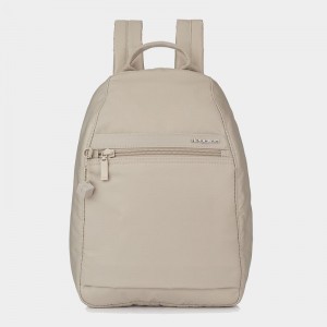 Beige Women's Hedgren Vogue Backpacks | MSJ277GM