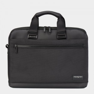 Black Women's Hedgren Byte Laptop Bags | EHV6341DD