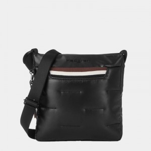 Black Women's Hedgren Cushy Crossbody Bags | SMT782SB