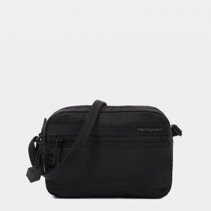 Black Women's Hedgren Maia Crossbody Bags | AJX9212DW