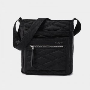 Black Women's Hedgren Orva Crossbody Bags | JPZ3799NE