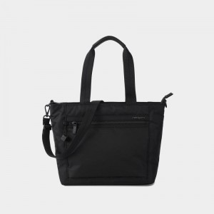 Black Women's Hedgren Zoe Tote Bags | VGT230MG