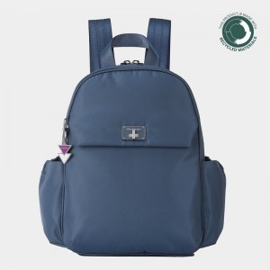 Blue Women's Hedgren Balanced Backpacks | RLC7052MJ