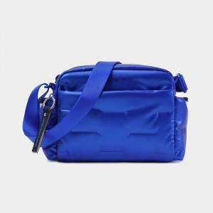 Blue Women's Hedgren Cozy Shoulder Bags | ZAG8056PD