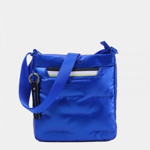 Blue Women's Hedgren Cushy Crossbody Bags | LXM4241PN