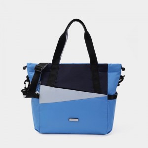 Blue Women's Hedgren Galactic Tote Bags | SGW9355YF