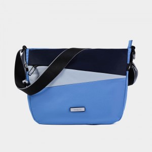 Blue Women's Hedgren Gravity Crossbody Bags | WMW3388WP