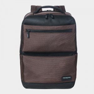 Brown Black Women's Hedgren Drive Backpacks | MNO69100FD