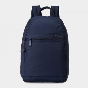 Dark Blue Women's Hedgren Vogue Backpacks | SXC8415TW