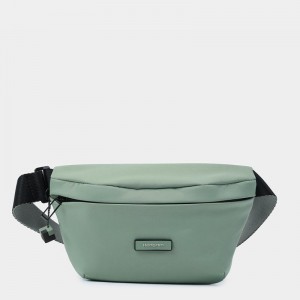 Green Women's Hedgren Halo Belt Bags | DXX9627TT