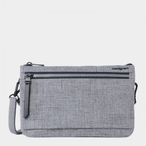 Grey Women's Hedgren Emma Crossbody Bags | NGJ8074JL