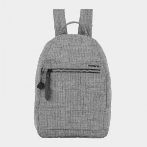 Grey Women's Hedgren Vogue Rfid Backpacks | AJI7085BL