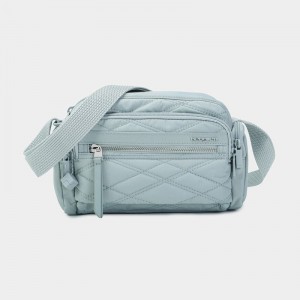 Light Blue Women's Hedgren Emily Crossbody Bags | PSK2473RU