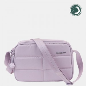 Light Purple Women's Hedgren Taos Crossbody Bags | GTN783UB