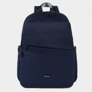 Navy Women's Hedgren Cosmos Backpacks | JRD3332IS