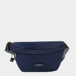 Navy Women's Hedgren Halo Belt Bags | NSP5264YT