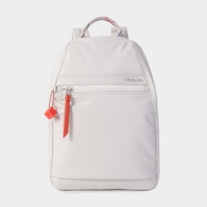 White Grey Women's Hedgren Vogue Backpacks | PNO317JN