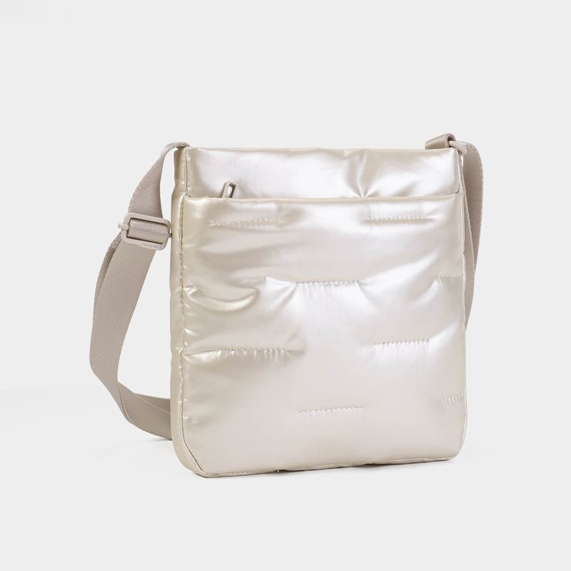 Beige Women's Hedgren Cushy Crossbody Bags | YHH2222EW