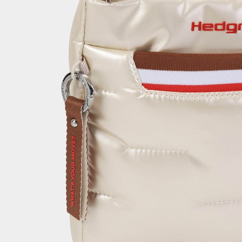 Beige Women's Hedgren Cushy Crossbody Bags | YHH2222EW