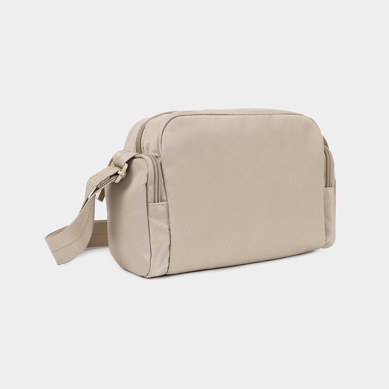 Beige Women's Hedgren Emily Crossbody Bags | EAY3510BT