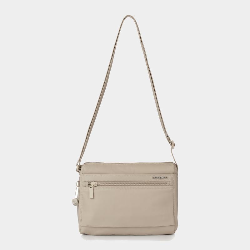 Beige Women's Hedgren Eye Shoulder Bags | SPP3997VL