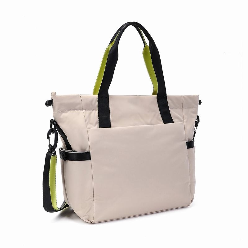 Beige Women's Hedgren Galactic Tote Bags | ADV6468HR