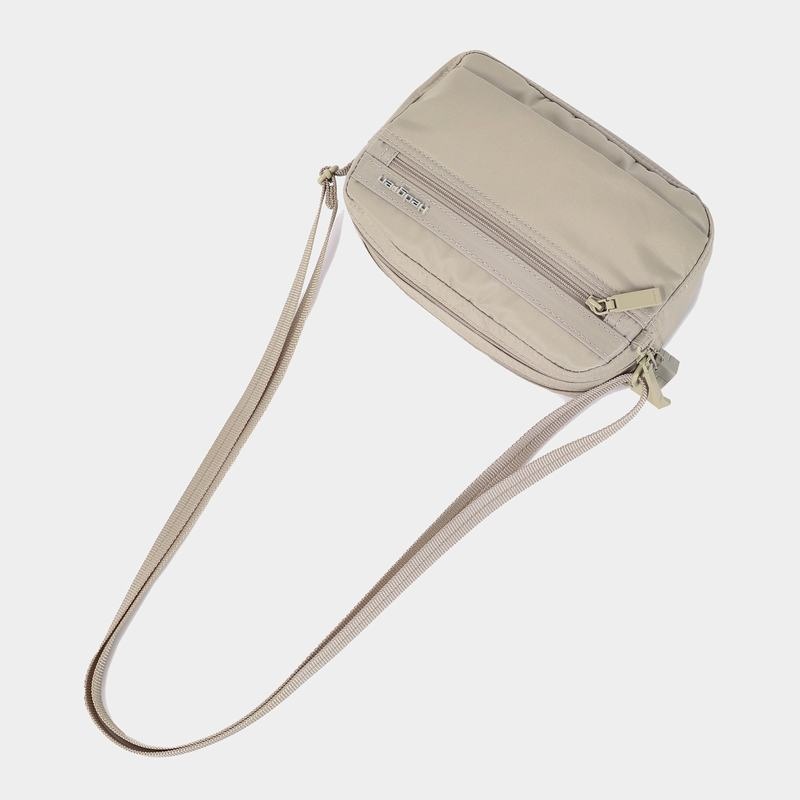 Beige Women's Hedgren Maia Crossbody Bags | WLL1559CQ