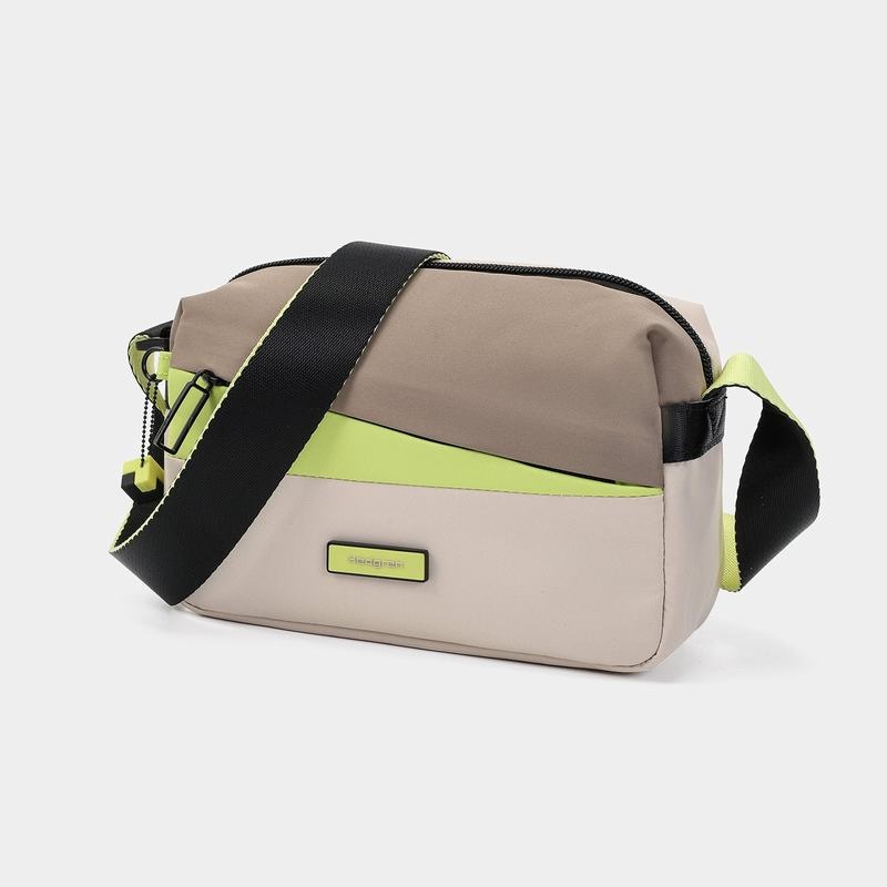 Beige Women's Hedgren Neutron Small Crossbody Bags | YTH3510UP