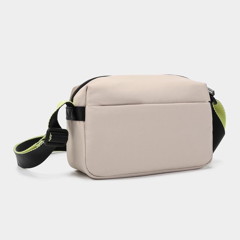 Beige Women's Hedgren Neutron Small Crossbody Bags | YTH3510UP