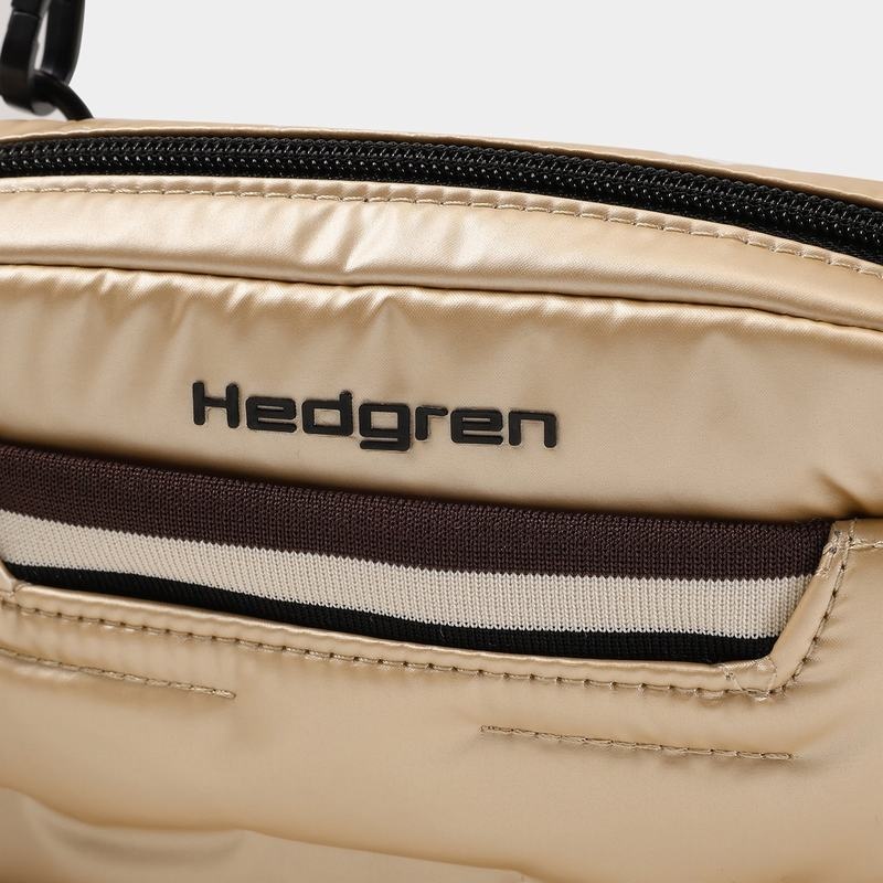 Beige Women's Hedgren Snug Belt Bags | BSU1988SW