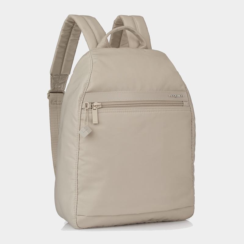 Beige Women's Hedgren Vogue Large Backpacks | MFK2459VY