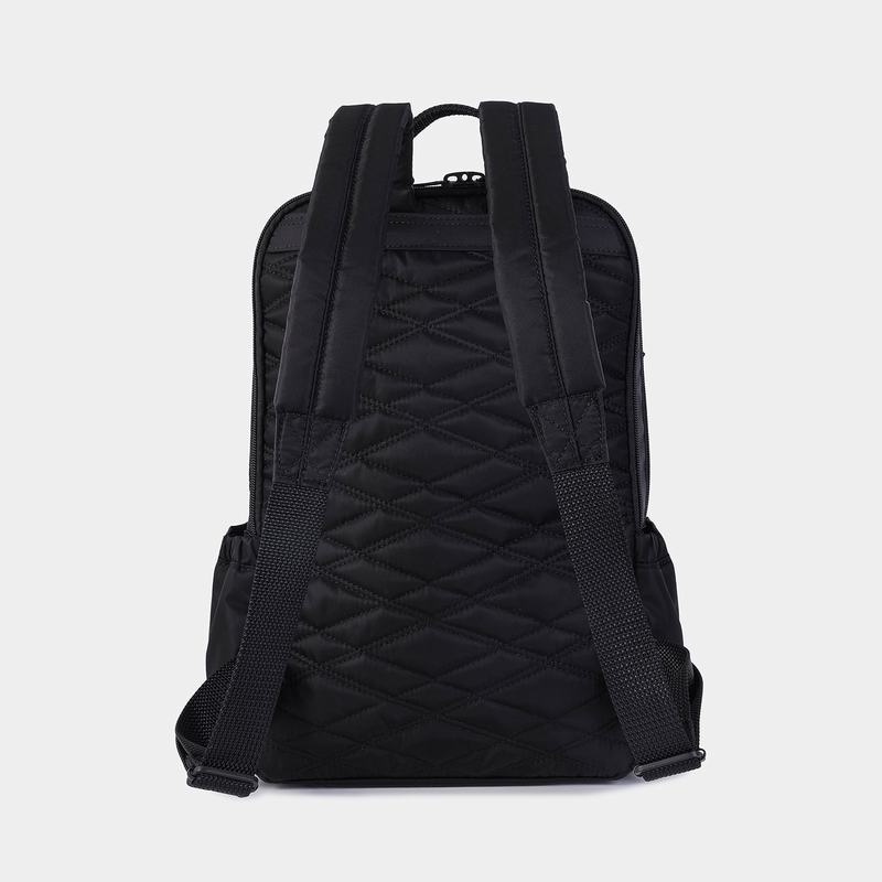 Black Women's Hedgren Ava Backpacks | QEO648XJ