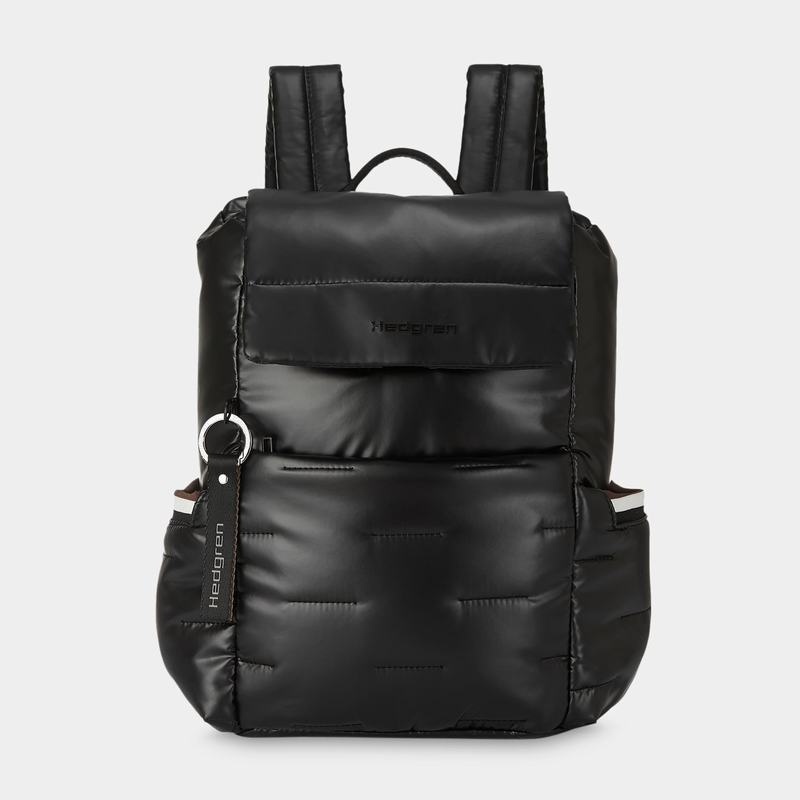 Black Women\'s Hedgren Billowy Backpacks | APR2592CY