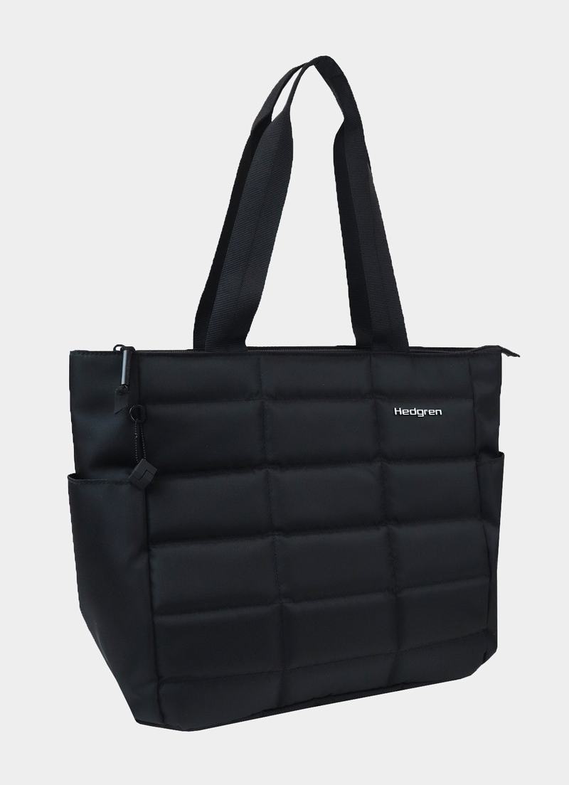 Black Women's Hedgren Camden Tote Bags | YRP8417DR