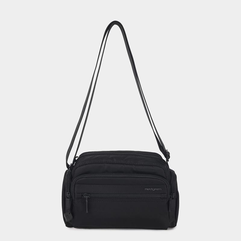 Black Women's Hedgren Emily Crossbody Bags | VBY8620UL