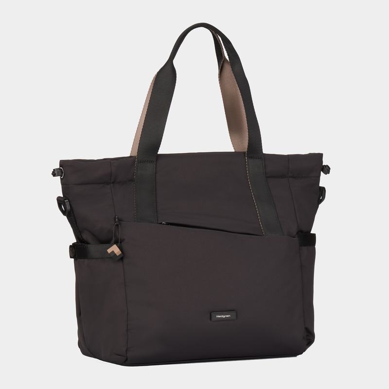 Black Women's Hedgren Galactic Tote Bags | BJR4661IU