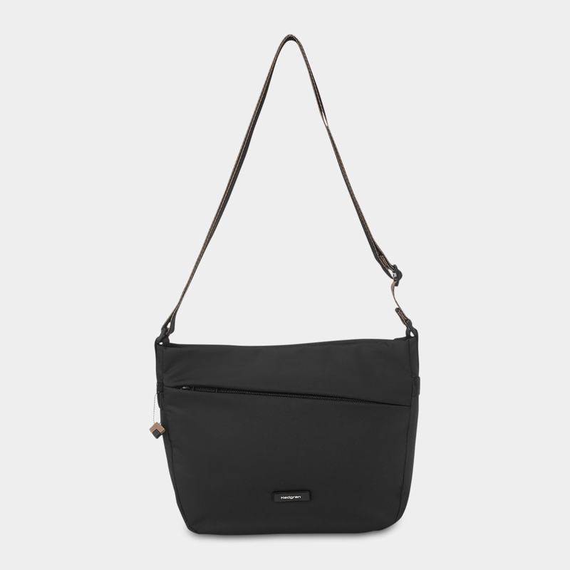 Black Women's Hedgren Gravity Crossbody Bags | LVX9864FE