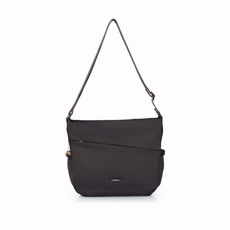 Black Women's Hedgren Milky Way Crossbody Bags | DKI993EY