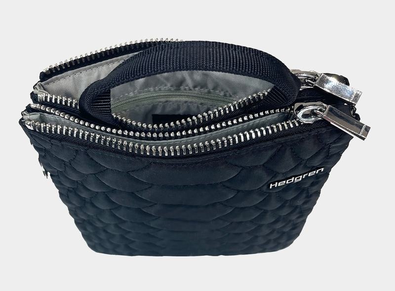 Black Women's Hedgren Nancy Crossbody Bags | FLM5263UZ