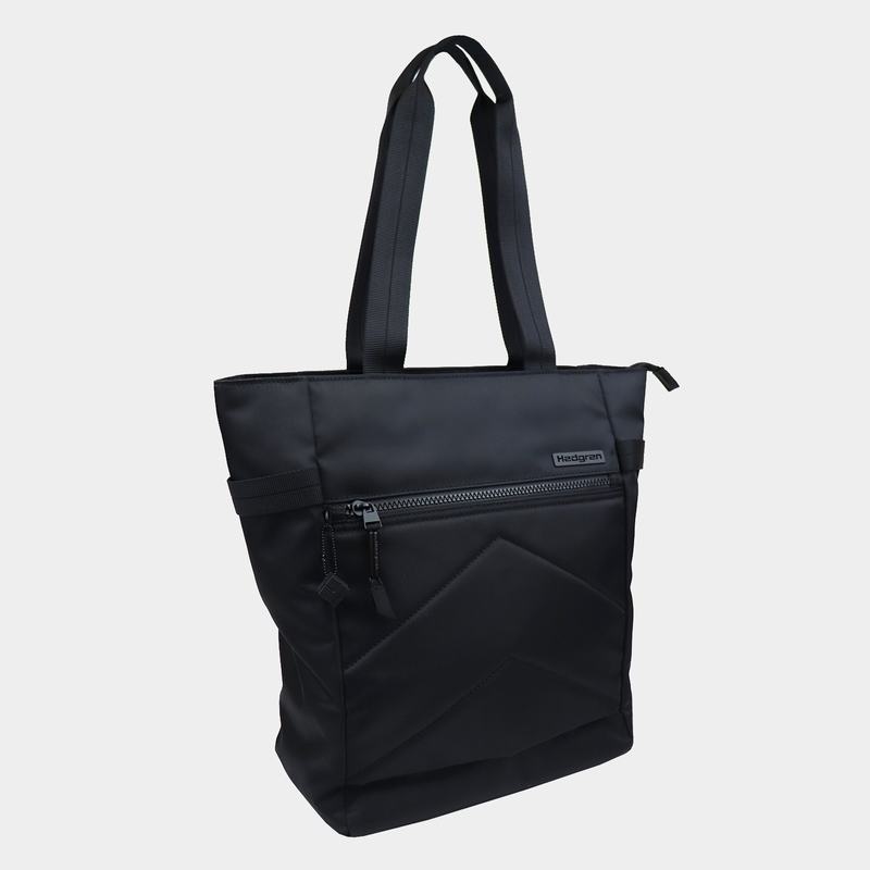 Black Women's Hedgren Scurry Sustainably Made Tote Bags | BJU8211EU