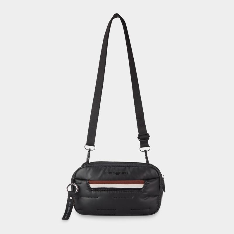 Black Women's Hedgren Snug Belt Bags | AQJ5155AR