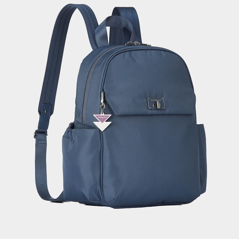 Blue Women's Hedgren Balanced Backpacks | RLC7052MJ