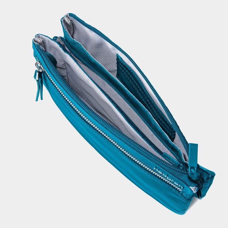 Blue Women's Hedgren Emma Crossbody Bags | CKW3941EU