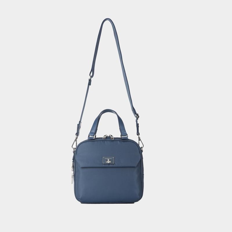 Blue Women's Hedgren Even Handbag | FBS3477JB