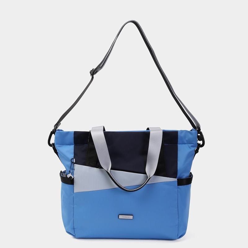 Blue Women's Hedgren Galactic Tote Bags | SGW9355YF