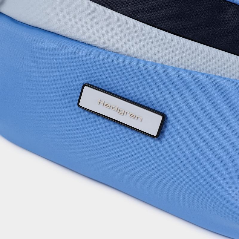 Blue Women's Hedgren Halo Belt Bags | GTH296LJ