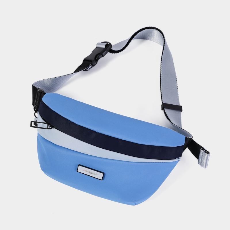 Blue Women's Hedgren Halo Belt Bags | GTH296LJ