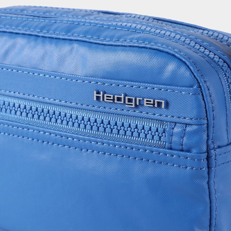 Blue Women's Hedgren Maia Mini Rfid Crossbody Bags | UPF7340KM