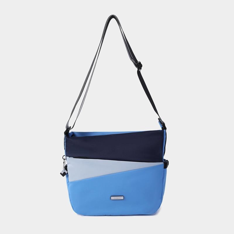 Blue Women's Hedgren Milky Way Crossbody Bags | KYO4263PI