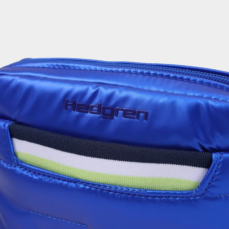 Blue Women's Hedgren Snug Belt Bags | IUC5740WJ